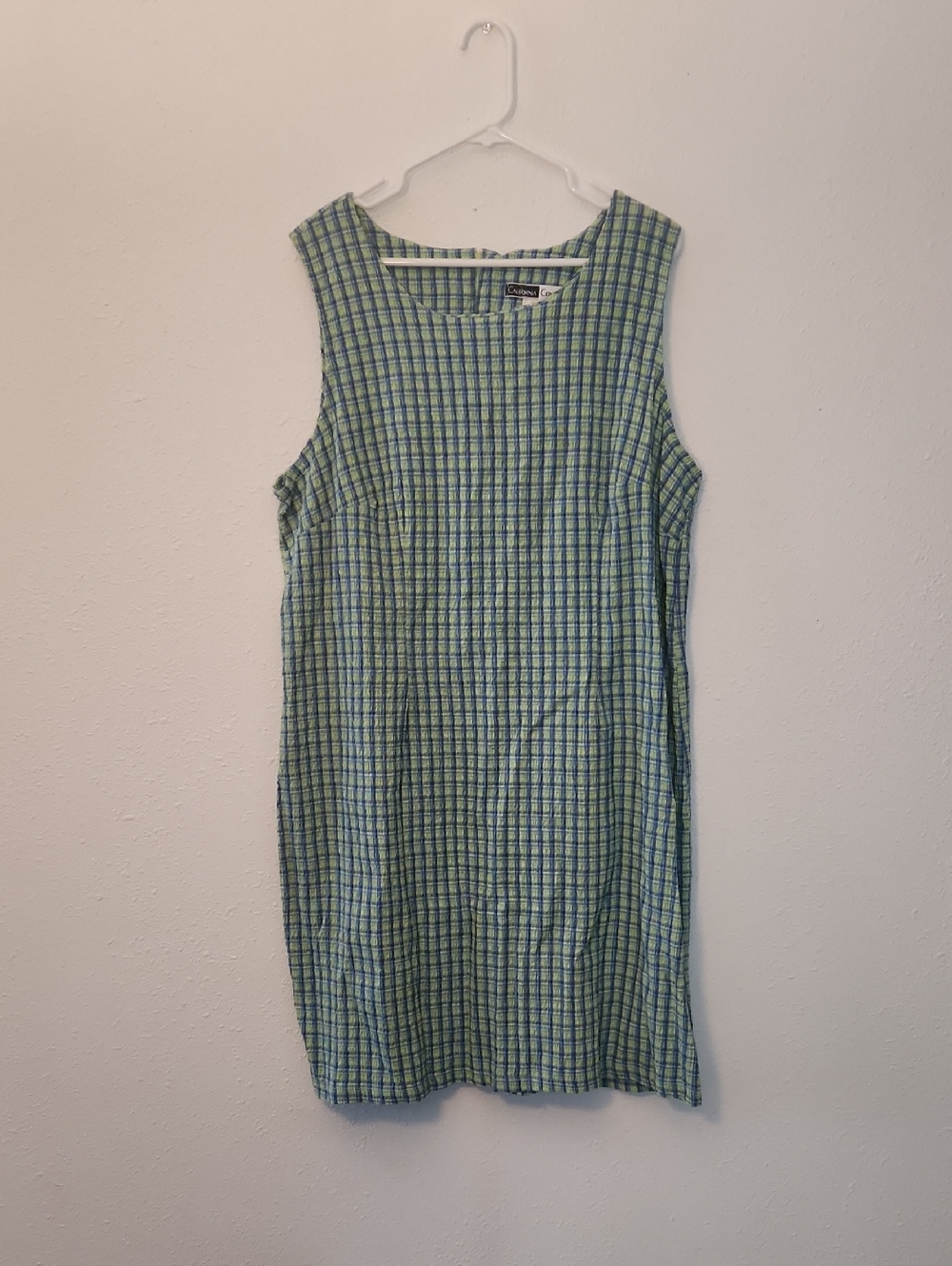 🆕️CALIFORNIA CONCEPTS: Plaid Sheath Dress